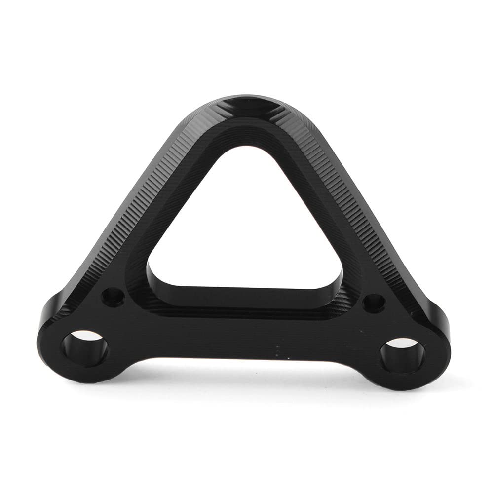 Zhisheng Motorcycle Rear Sub-Frame Racing Hooks Tie Down Holder, Black Aluminum for Yamaha YZF-R7 YZFR7