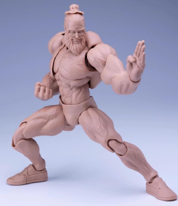 Romankey 1/12 男性 デッカ物 BIG GUY 上海WF限定ブラック Romankey 1/12 Action Figure Super Flexible 
