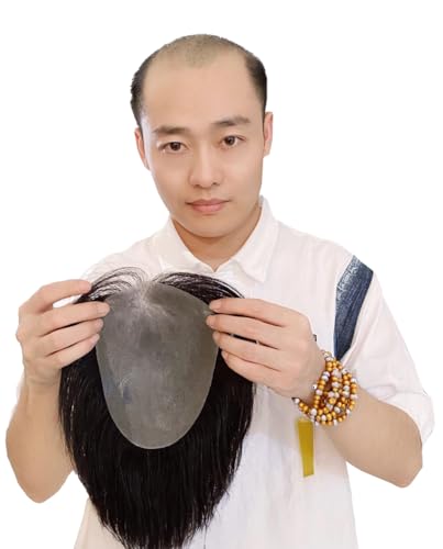 Amazon.co.jp: HARSW 極薄タイプ トップカバー 部分かつら 男性用