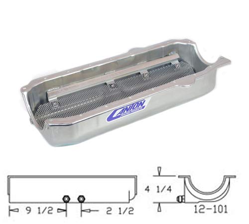 Canton Racing 12-101 Small Block Shallow Dry Sump Oil Pan - Thumbnail 3