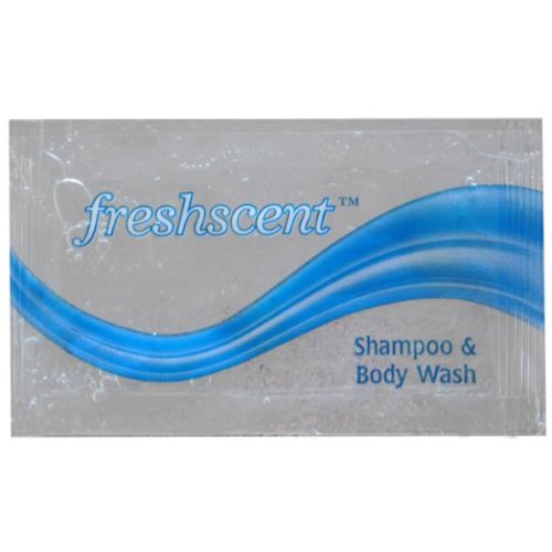 Freshscent .34Oz Shampoo & Body Wash Packet Case Pack 1000