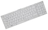 Notebook Keyboard Expert NExpert deutsche QWERTZ Tastatur für Toshiba Satellite L850 L850D Series DE weiß