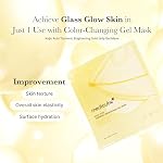 medicube Jelly Gel Mask with Brightening Kojic Acid Turmeric | Overnight Face Mask for Glass Glow Skin | Elasticity, Hydrating, Firming and Radiance Boosting | Korean Skincare, 28g x 4ea - Image 5