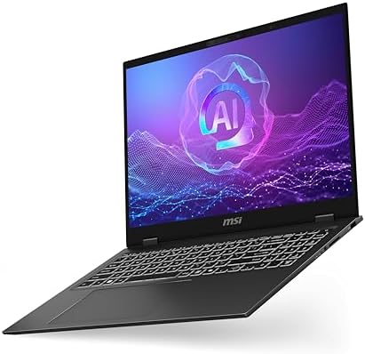 MSI Prestige 16 AI+ Evo 16" UHD+ OLED Laptop: Intel Ultra 7-256V,...