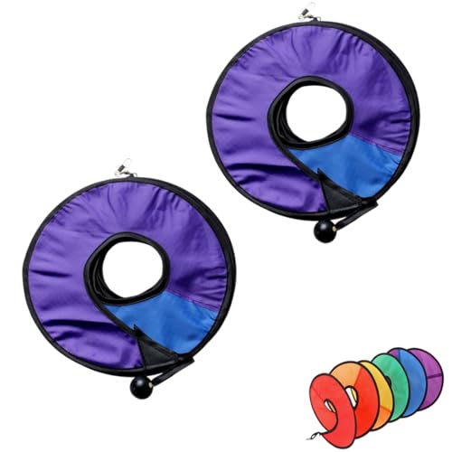 AOEVUIR 2 unidades de molinillos de viento resistentes a los rayos UV y al clima para jardín y hogar (multicolor)