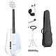 Enya NEXG 2 E-Gitarren Sets - 38 Zoll Weiss Professionelle Elektro Akustik Gitarre Smart Silent Reisegitarre Westerngitarre Konzertgitarre für Erwachsene Kinder Anfänger Heim Schul Geschenk (Deluxe)