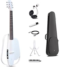 enya music NEXG2 ホワイト スマートギター Amazon.com: Enya NEXG 2 Acoustic-Electric Guitar Carbon Fiber