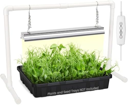 SOLIGT Grow Lights for Seed Starting, 2FT LED Full Spectrum Seedl...