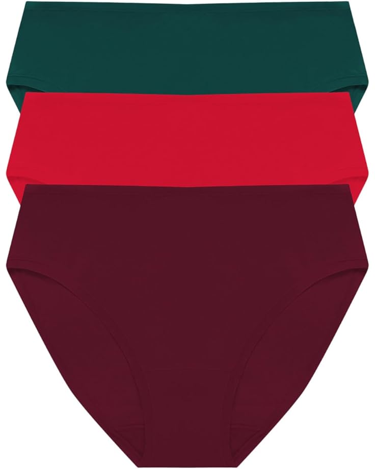 Natori Bliss Bare Cotton Hipster 3-Pack - Main View