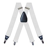 Materiales de alta calidad: 70% poliéster, 30% elástico, piel sintética y 4 clips de metal.