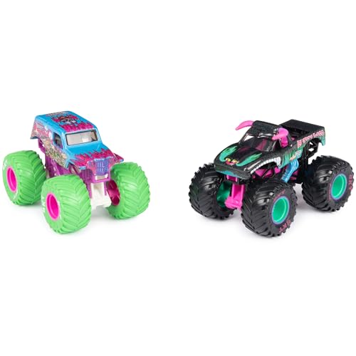 image for Monster Jam, Official Nitro Neon, Son-uva Digger Vs. El Toro Loco, 1:6