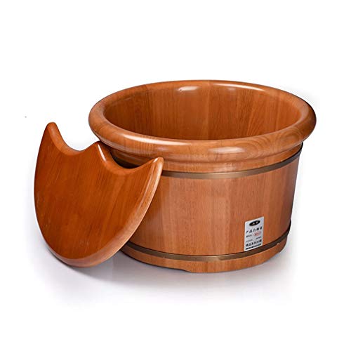 Spa de pies de madera sólida para pedicure y masaje miniatura 3