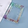 Resin Crystal Epoxy Mold Rectangular Photo Frame Crafts Casting Silicone Mould