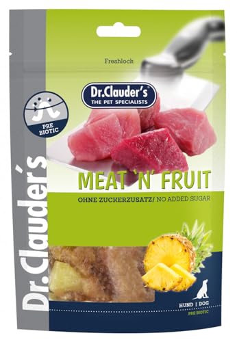 Dr. Clauders Dog Snack Meat&Fruit Ananas & Hühnchen Snack 80g (Menge: 10 je Bestelleinheit)