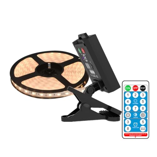 zwxqe Solar-Powered Outdoor Lighting | Solar String Lights for Yard | Remote-Controlled Solar Lights, Garden Umbrella Solar Led Lights, Solar Light Strips for Holiday Decoration