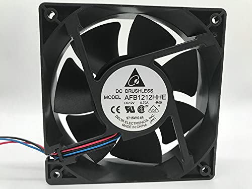 Amazon.com: AFB1212HHE 12V 12CM 12038 0.70A Speed Measurement/Alarm ...