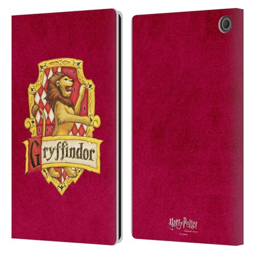 Étui Harry Potter Gryffondor en cuir pour Amazon Fire Max 11 2023 housse protection