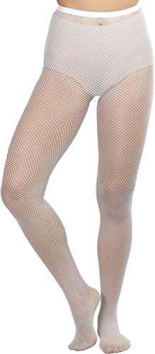 Image of ToBeInStyle Women's Fishnet Backseam Pantyhose W /Elastic Waistband