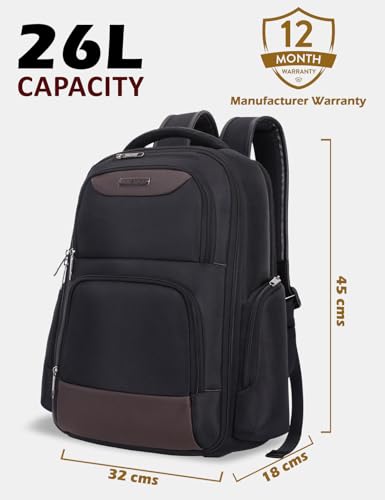 Image of Lavie Sport Business Elite26 Multifunctional Laptop Backpack | Fits Upto 15 inch Laptop | Laptop Compatiable | College Bag | For Men & Women