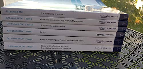 CFA Level 2 SchweserNotes 2018 + Practice Exams Volume 1