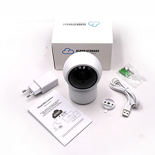 Image of OKOS 1080p Dome 360 WiFi Security Camera Surveillance System with Motion Detection, Smart AI Alerts, Night Vision, Two-Way Audio | Cloud /Local Storage Available | Compatible with Alexa and Google