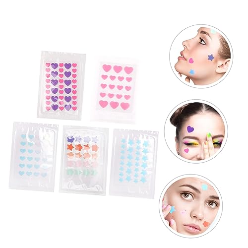 FRCOLOR 5 Lenços Removedores De Toupeira Facial Remover Remendo Marcas De Ferramenta Remover Remendo