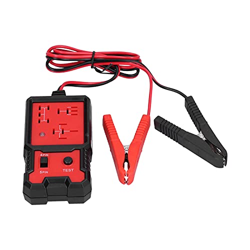 Haofy Détecteur de Relais Portable, Outil de Vérification de Batterie de Résistance à Haute Température pour Pièces Automobiles, Matériau ABSTest