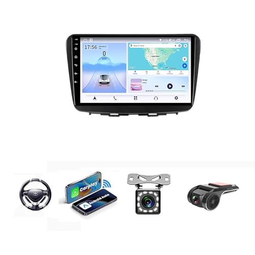 Android 13 Radio Estéreo 2 DIN para Suzuki Baleno 2015-2018 Radio BT Coche de 9 Pulgadas con FM RDS Cámara de visión Trasera Soporte Control del Volante(NF-1 4Core 1+32G)