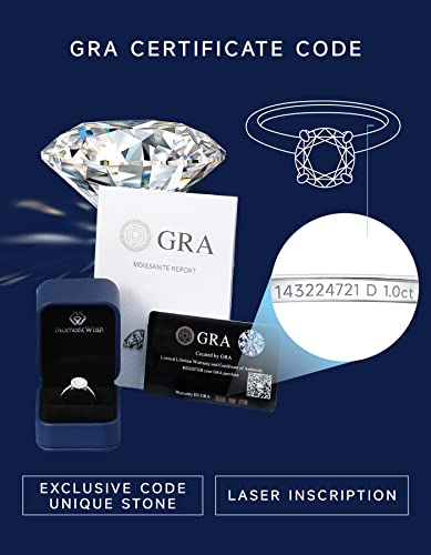 MomentWish Wedding Ring for Men, Moissanite Engagement Ring for Him, 925 Sterling Silver Ring for Women or Men, Anniversary Ring Valentine's Day Gift for Men3