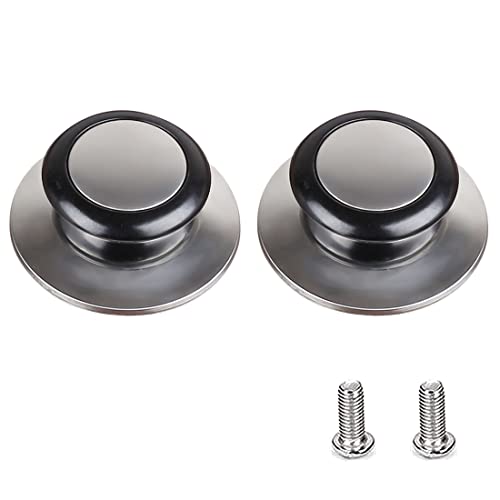 2 Pezzi Pomello Coperchio Pentola Manico Coperchio Pentola Manopole di Ricambio Coperchio Pentole Pentola Coperchi Manici e Pomelli Cucina Manopole Coperchio Universale Rimovibile