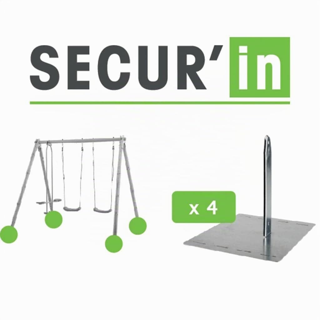 TRIGANO Kit d'ancrage pour Portique Secur’in