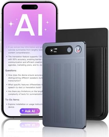 AI Voice Recorder, Note Voice Recorder with No Subscription, AI T...