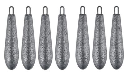 FFT PRO 1 2 3 4 5 6oz Steel Fishing Weight Carp Course Sea Pier Mackerel Bait (2oz x 7)