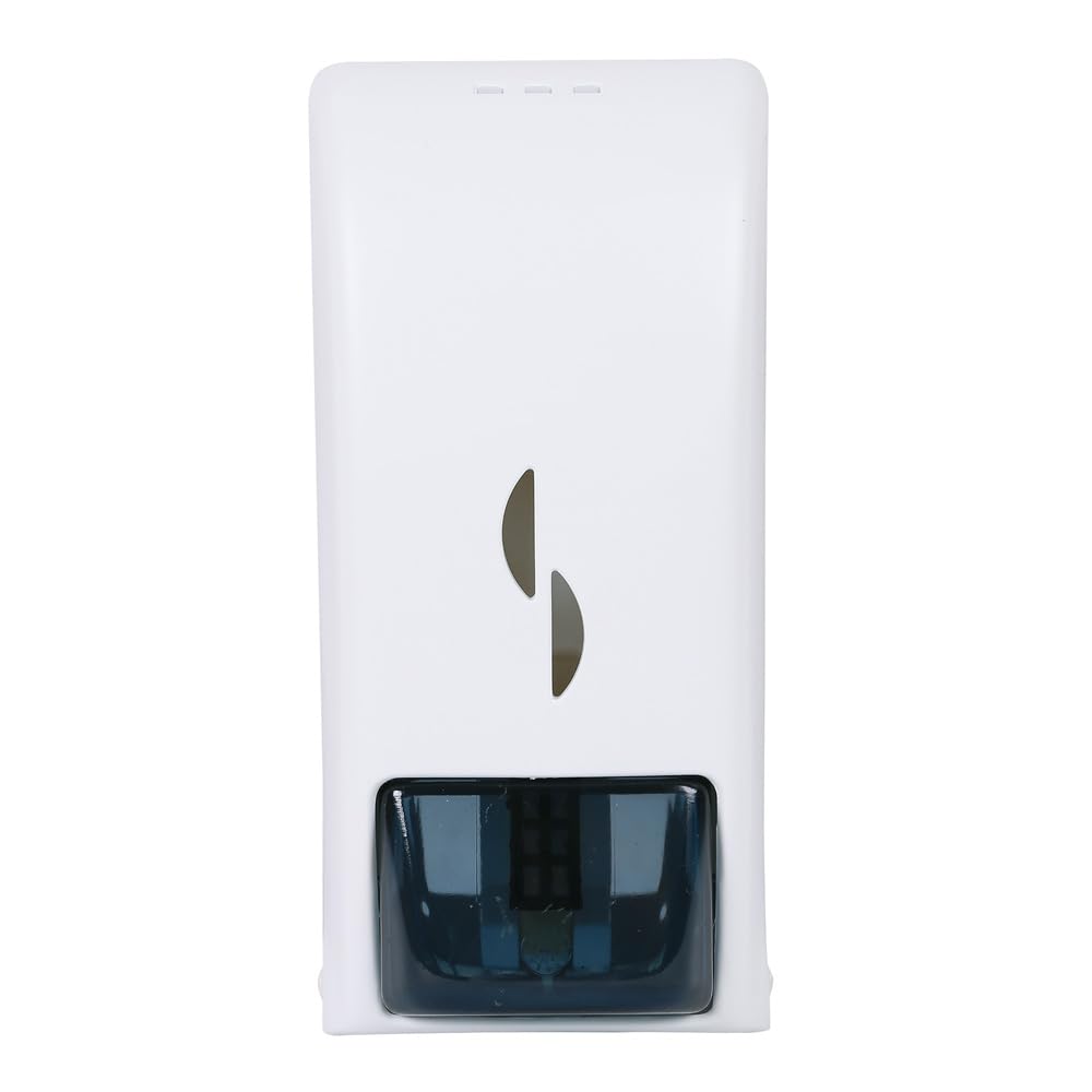 1 Stück Seifenspender Simply Eco | Kunststoff, Kannenbefüllung, V: 750ml, L: 12cm, B: 10cm, H: 25cm, weiß, Seifenspender, Desinfektionsspender, Händehygiene