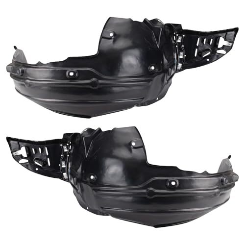 Image of TRQ Front Inner Fender Liner Set Compatible with 2012-2014 Acura TL AC1248134 AC1249134