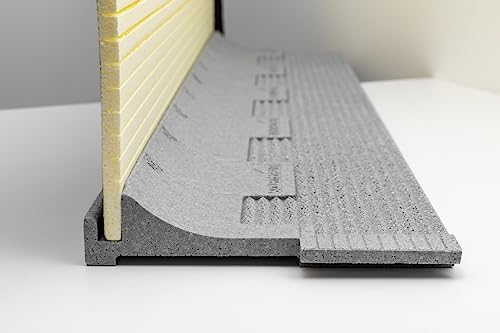 Schellenberg 66280 izolacja termiczna do rolet 2-częściowa, grubość 13 mm, 100 x 50 cm, 100 x 50 cm/13 mm