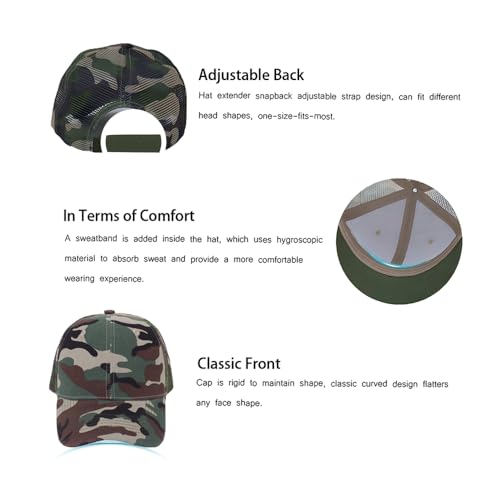 Image of ZH 12 Pack Mesh Trucker Hats, Bulk Baseball Caps for Men and Women, Trucker Cap Wholesale