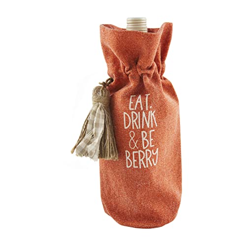 Sac à vin de Thanksgiving Mud Pie : emballage cadeau idéal pour offrir une bouteille à vos hôtes