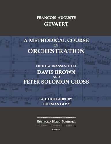 A Methodical Course in Orchestration guide arrangement musical