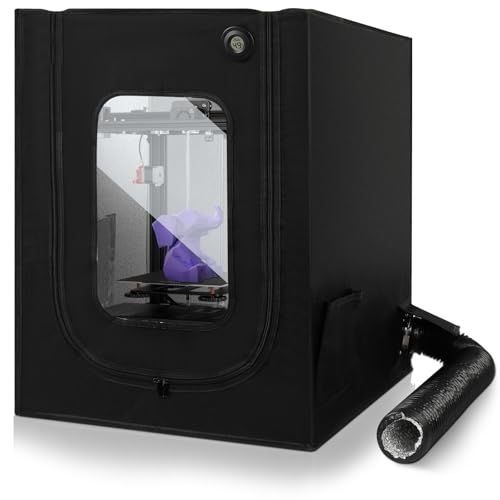 FAHKNS   Tienda para Impresora 3D multifunción con ventilación e iluminación LED, Compatible con Bambu Lab P1/Creality Ender 3/Neptune 3 Pro/Anycubic Kobar 2/Flashforge AD5M