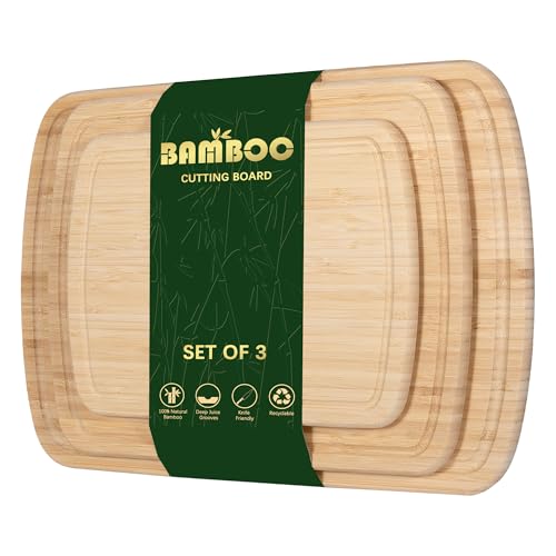 best bamboo cutting board set