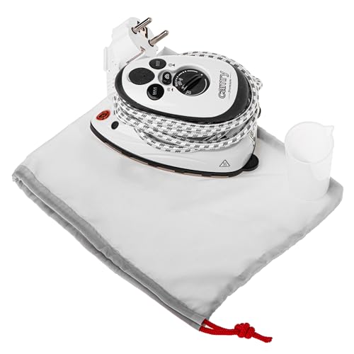 Camry Mini Bügeleisen 420W – Reisebügeleisen Mini mit Dampf und Trockenfunktion, Bügeleisen Klein mit Keramiksohle, Reise Bügeleisen Dualspannung für internationale Reisen, kompakt und leicht