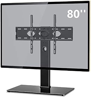 TAVR Universal Swivel TV Stand Base Tabletop TV Stand for 50-80 inch LCD