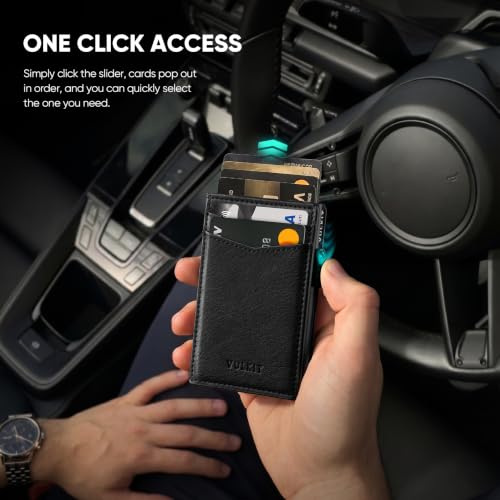 Image of VULKIT Leather Men Wallet(black)