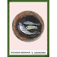 パブロ ピカソ アートポスター Stilllife with fish 1957 Amazon.co.jp: ポスター パブロ ピカソ Stilllife with 3 fish