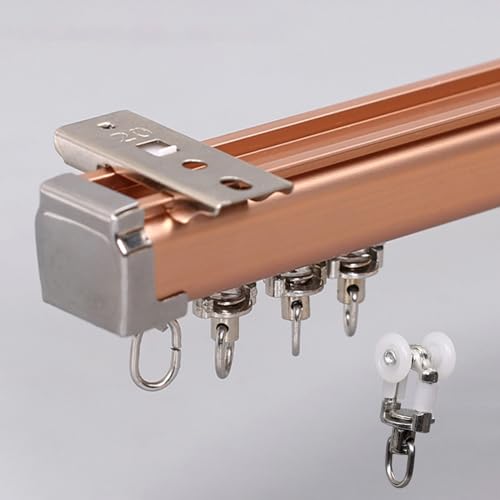 Rail de rideau de plafond robuste pour séparation de pièce, idéal pour terrasse, atelier, vestiaire et clinique médicale