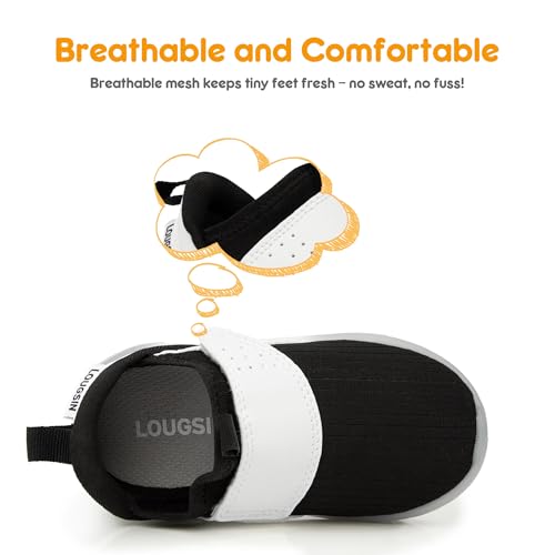 LOUGSIN Toddler Boys Girls Light Up Shoes Led Flashing Running Sneakers Zyteo for Toddler Little Kid2