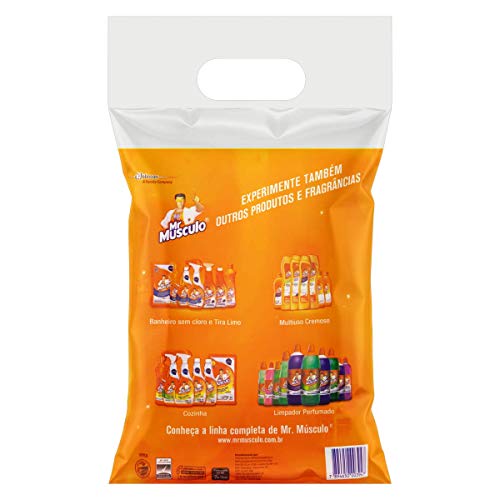 Limpador Cozinha Total Pack Gatilho 500 ml e Refil 500 ml, Mr. Músculo, pacote de 2