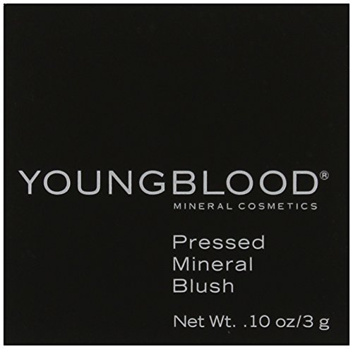Youngblood Clean Luxury Cosmetics Pressed Mineral Blush, Blossom | Powder Cheeks Compact Pink Minerals Skin Brush Natural Matte Glow Rose Peach Complexion Sensitive | Cruelty Free, Paraben Free #TOP2