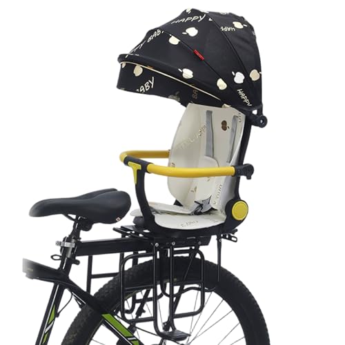 Siège de vélo arrière enfant pliable pour éviter l'encombrement